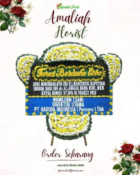 Papan Bunga Duka Kendari Caddi